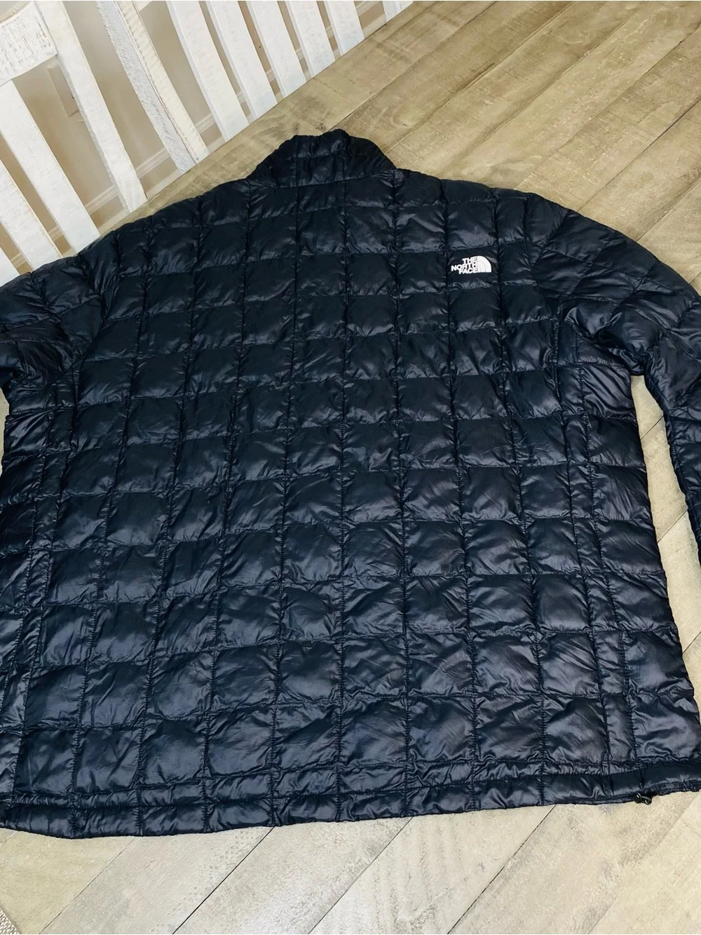 The North Face ThermoBall Eco Jacket Men's Black Quilted Puffer Full Zip Sz XXXL